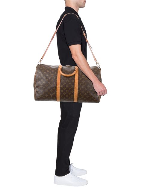 louis vuitton keepall recipet|Louis Vuitton Keepall 50 bandouliere.